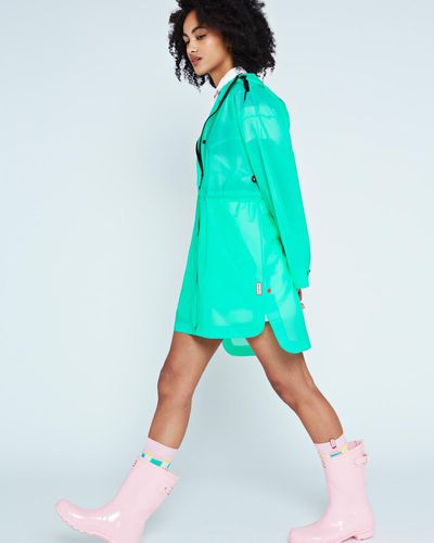 hunter oversized raincoat