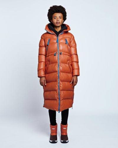 michael kors down long coat