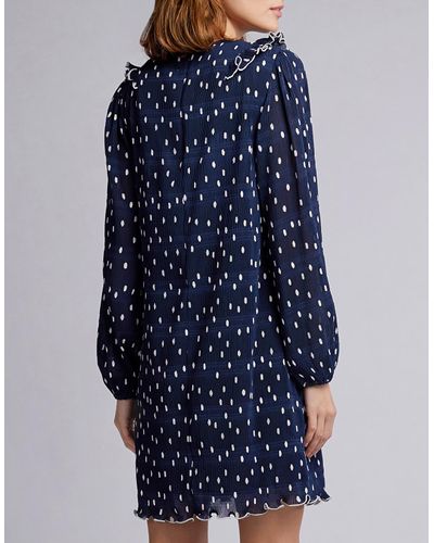 ganni lowell mini dress
