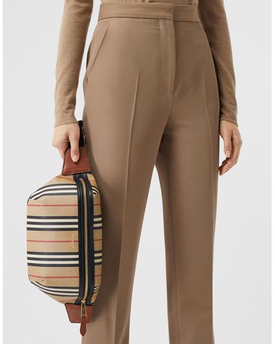 jessie icon stripe e canvas crossbody card case