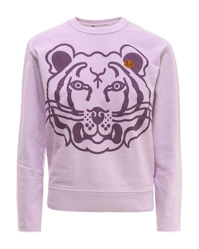 kenzo purple tiger sweatshirt