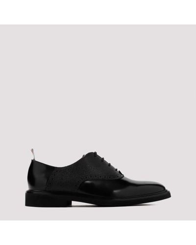 Thom Browne Saddle Shoes - Black