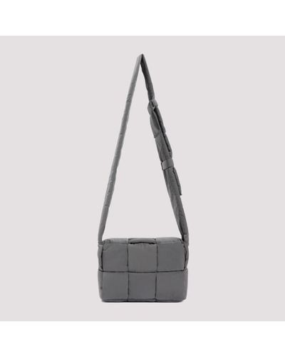 Bottega Veneta Small Tech Cassette Shoulder Bag Unica - Grey