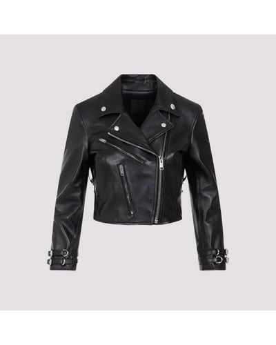 Givenchy Lamb Leather Jacket - Black