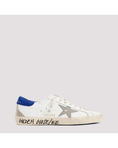 Golden Goose Super Star Trainers - White