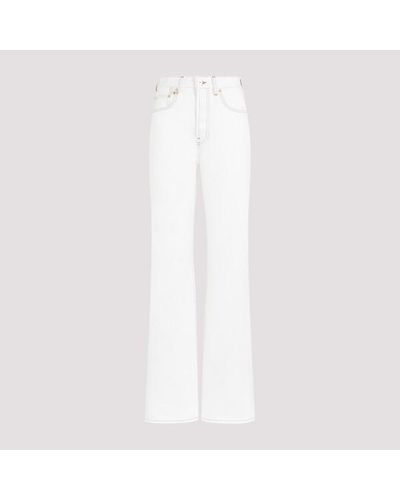 Jacquemus Le De-nimes Droit Jeans - White