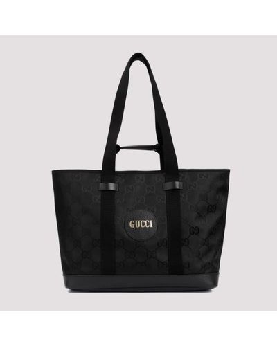 Gucci Nylon Tote Bag Unica - Black