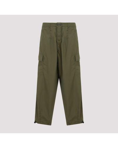 Universal Works Loose Cargo Trousers - Green