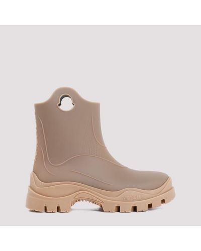 Moncler Misty Rain Boots - Natural