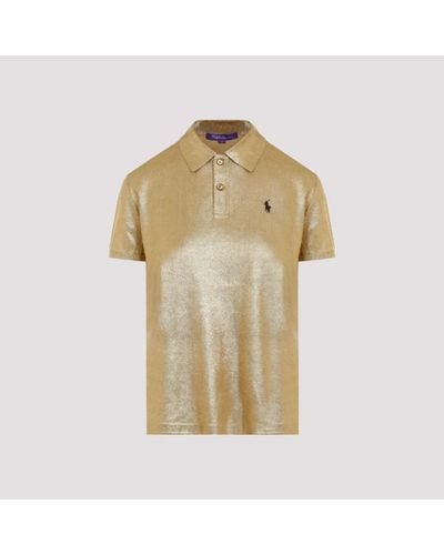 Ralph Lauren Collection Gold Polo - Natural