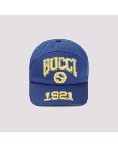 Gucci Coege Hat - Blue