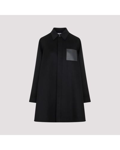 Loewe Trapeze Coat - Black