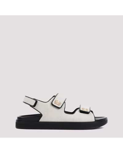 Givenchy 4g Strap Flat Sandals - Multicolour