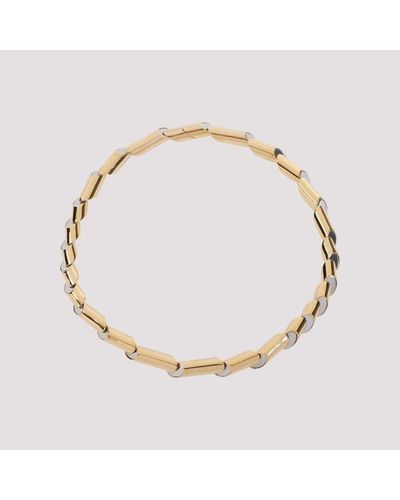 Lanvin Gold Brass Necklace - Metallic
