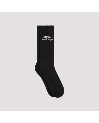 Balenciaga Polyester Socks - Black