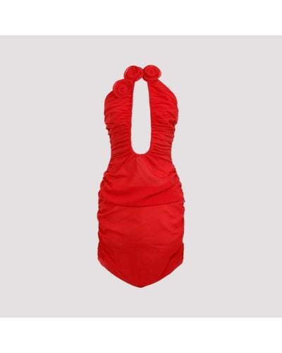 Magda Butrym Silk Dress - Red