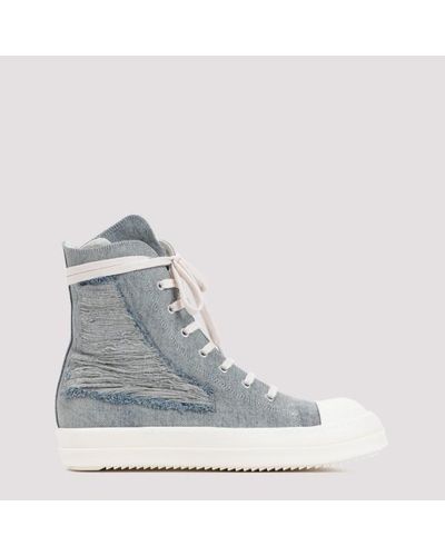 Rick Owens Cotton Trainers - Grey