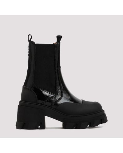Ganni Chelsea Boots - Black