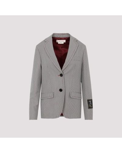Marni Wool Jacket - Grey