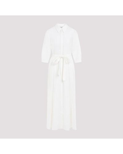 Gabriela Hearst Andy Long Dress - White