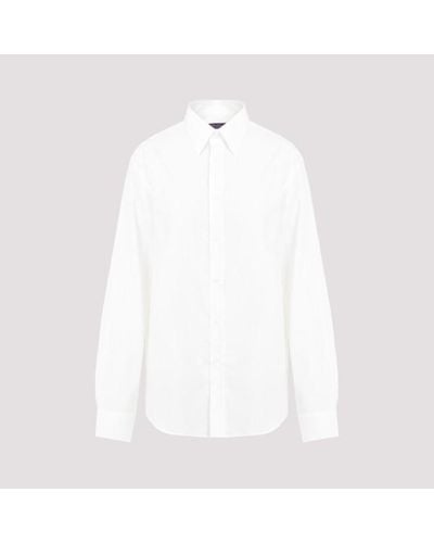 Ralph Lauren Purple Label Harnk Ls Shirt + - White