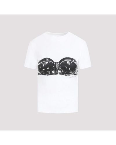Alexander McQueen Cotton T-shirt - White