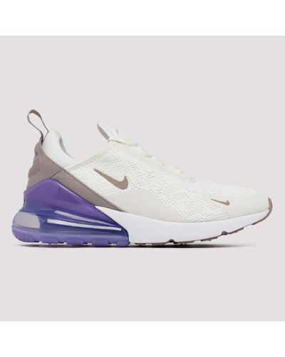 nike 270 white purple
