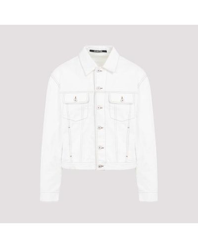 Jacquemus La Veste De-nimes Jacket - White