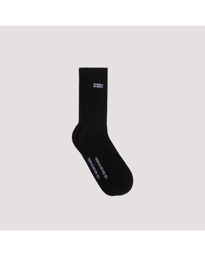 032c Remove Before Sex Socks - Black