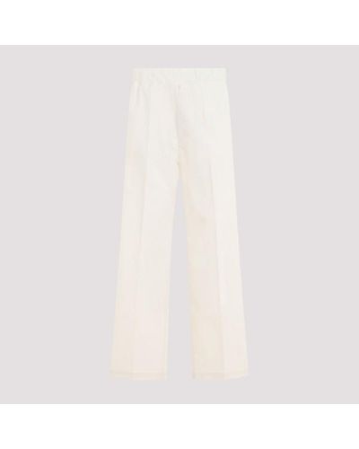 Moncler Oncler Cotton Track Trousers - White