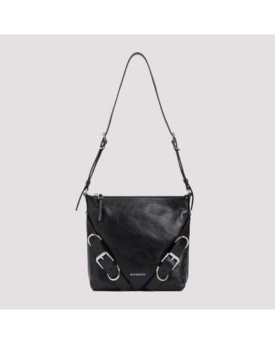 Givenchy Black Calf Leather Voyou Small Bag