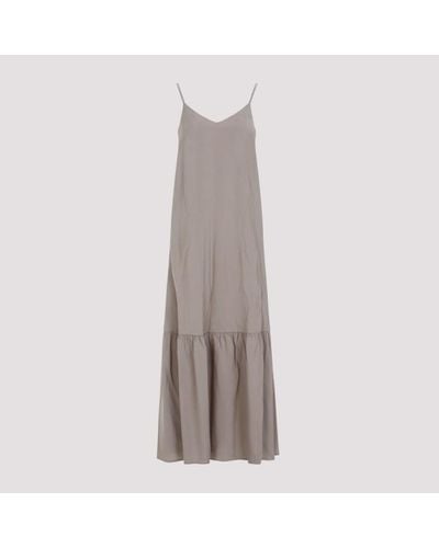 Peserico Long Dress - Grey
