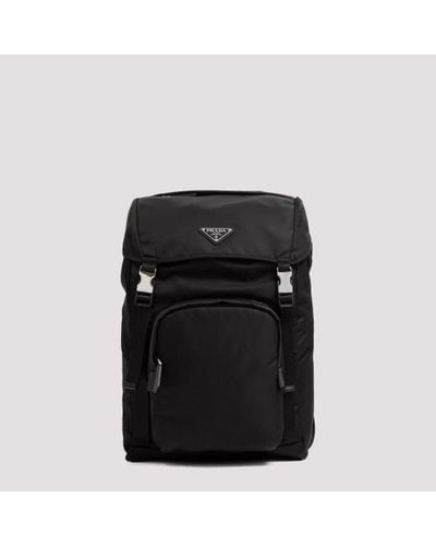 Prada Nylon Backpack Unica - Black