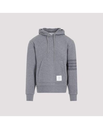 Thom Browne Pullover Hoodie - Blue