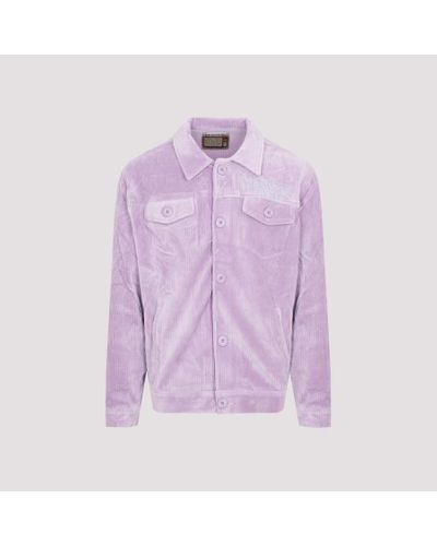 Kidsuper Kiduper Purple Cord Jacket