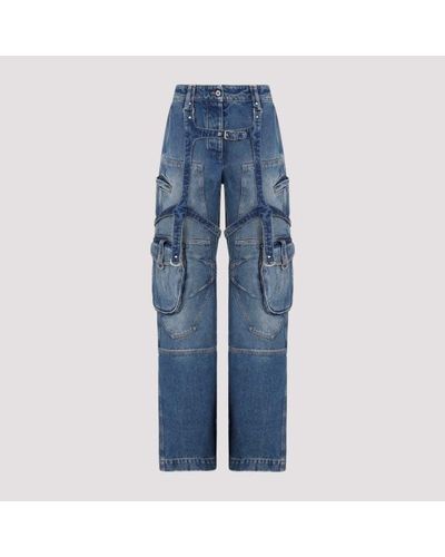 Off-White c/o Virgil Abloh Cargo Over Trousers - Blue