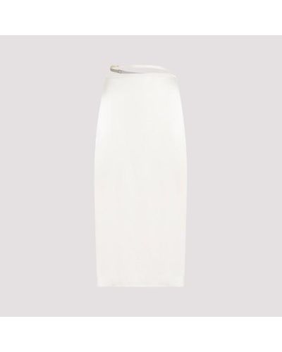 Jacquemus La Jupe Notte Skirt - White