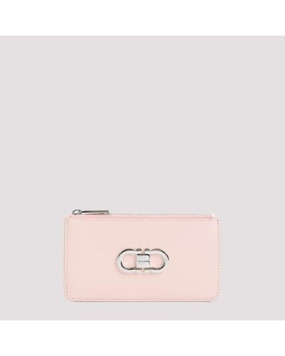 Ferragamo Card Case - Pink