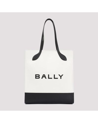Bally Logo Shopping Bag Unica - Metallic