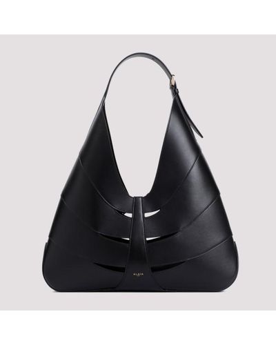 Alaïa Alaïa Delta Hobo Bag Unica - Black