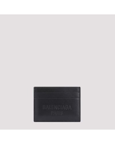 Balenciaga Duty For Men Card Holder - Black