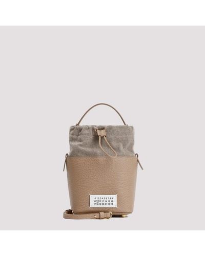 Maison Margiela 5ac Mini Bag Unica - Natural