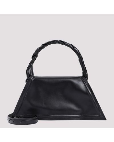 Y. Project Y/project Mini Wire Handbag Unica - Black