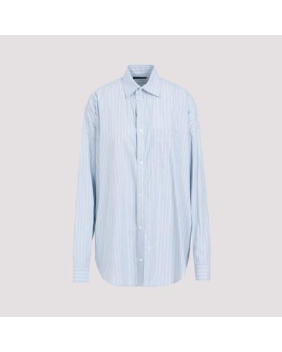 Balenciaga Cocoon Shirt - Blue