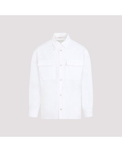 Valentino Shirt Jacket - White