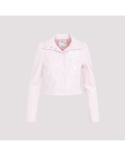 Courreges Courrèges Vinyl Jacket - Pink