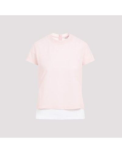 Alaïa Alaia T-shirt - Pink