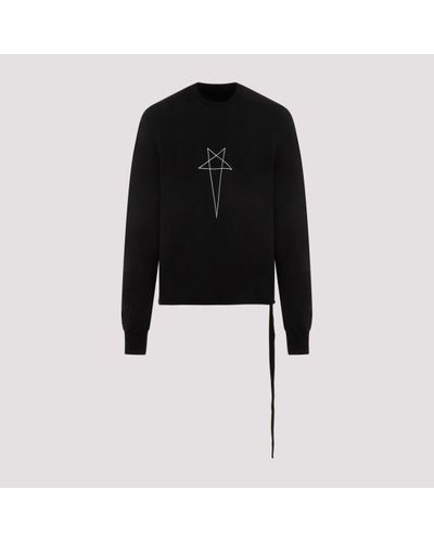 Rick Owens Rick Owen Drkhdw Cotton Weater - Black