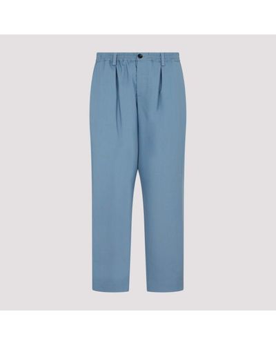 Marni Wool Trousers - Blue
