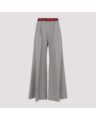 Marni Wool Trousers - Grey